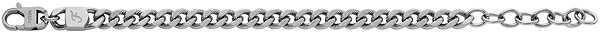Fossil unisex steel bracelet JF04697040.