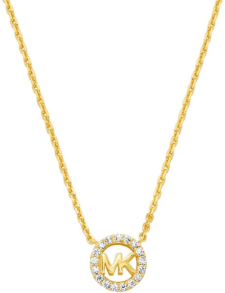Michael Kors Women's Silver Necklace MKC1726CZ710.