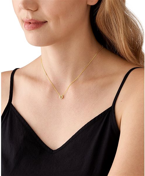 Michael Kors Women's Silver Necklace MKC1726CZ710.