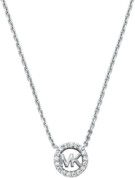 Michael Kors Women's Silver Necklace MKC1726CZ040.
