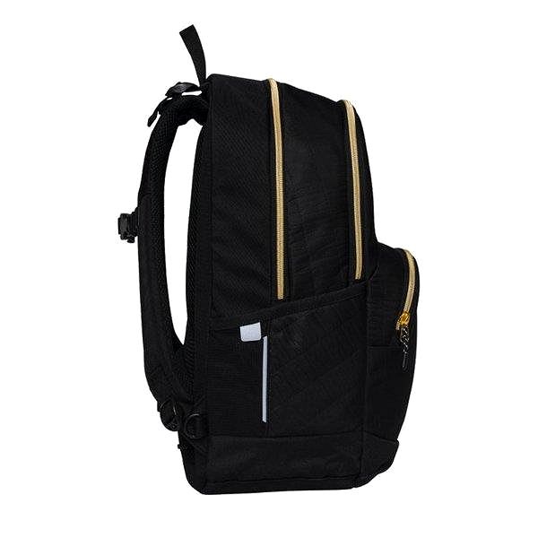 School backpack BECKMANN School backpack Sport Black Gold 30 l .