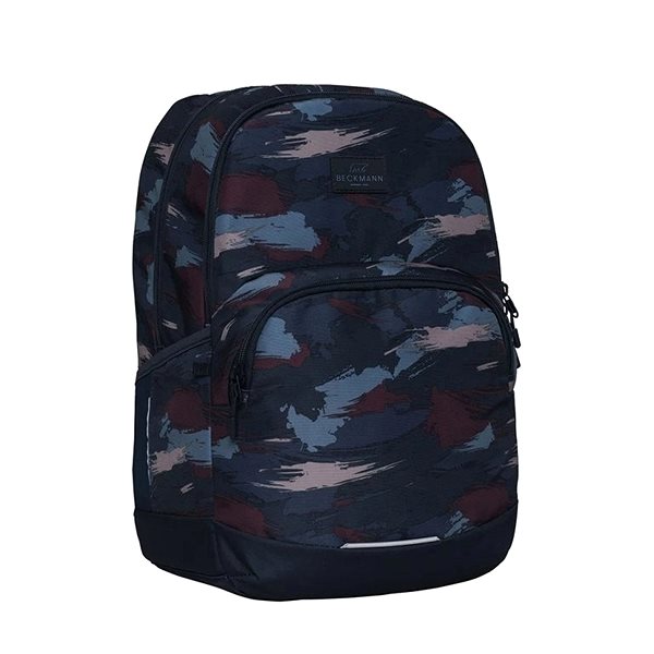 School backpack BECKMANN School backpack Sport Blue Brush 30 l .