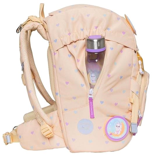 School backpack BECKMANN school backpack Classic Yellow Heart 2024 .