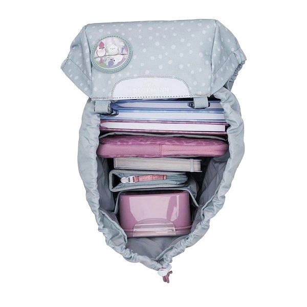 School backpack BECKMANN school backpack Classic Forest Deer Dusty Mint 2024 .