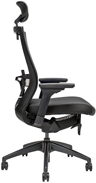 Office Chair Bestuhl MERENS black with headrest ...