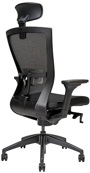 Office Chair Bestuhl MERENS black with headrest ...