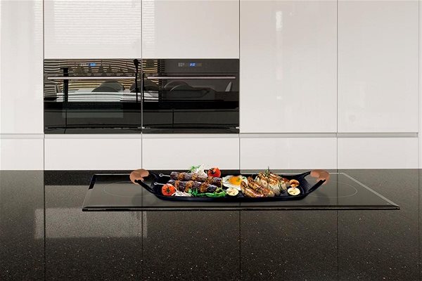 Pan BerlingerHaus Grilling Pan, with Marble Coating, Rosegold Metallic Line, 36cm ...