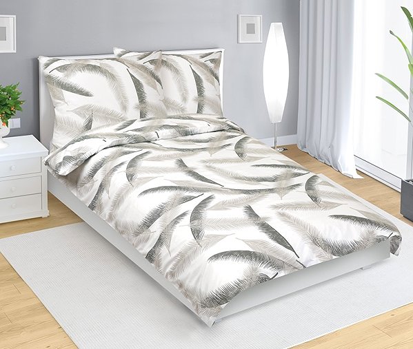 Ágynemű BELLATEX ágynemű, pamut 90/929, tollak, 140 × 220, 70 × 90 ...