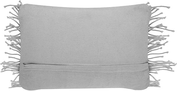 Vankúš BELIANI, Ozdobný vankúš 30 × 45 cm sivý KIRIKKALE, 174321 ...