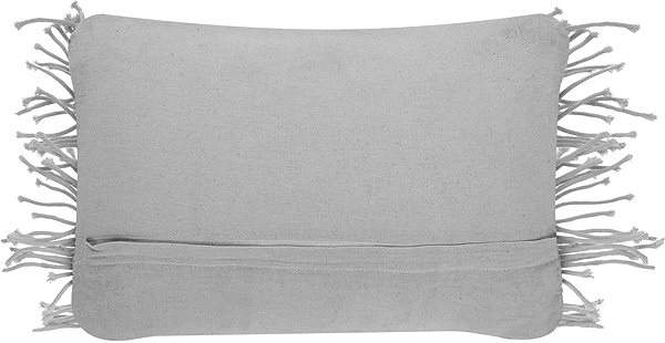 Vankúš BELIANI, Súprava dvoch bavlnených vankúšov 30 × 45 cm sivá KIRIKKALE, 203225 ...