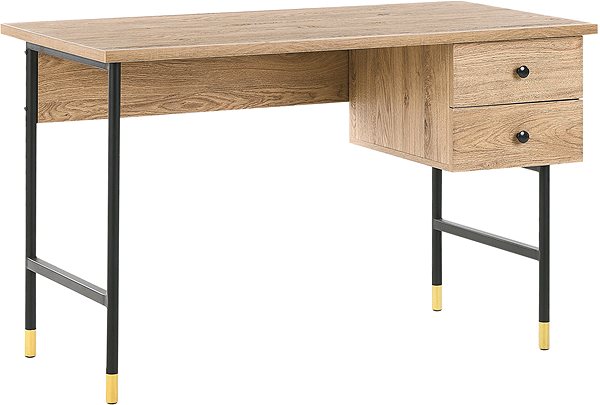 Písací stôl Písací stôl 120 × 60 cm svetlé drevo ABILEN, 243359 ...