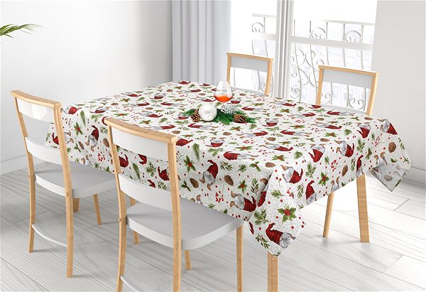 Asztalterítő Bellatex KARÁCSONY, 120 × 140 cm, karácsonyi manó ...