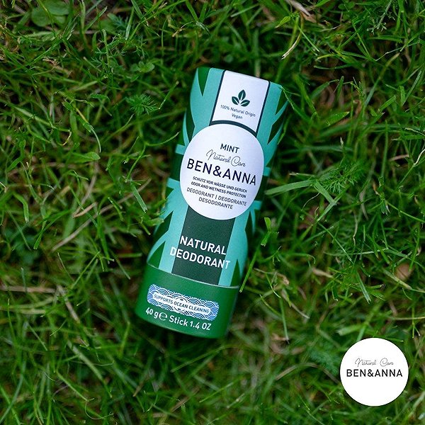 Deodorant Ben & Anna Stiff deodorant 40 g - Mint .