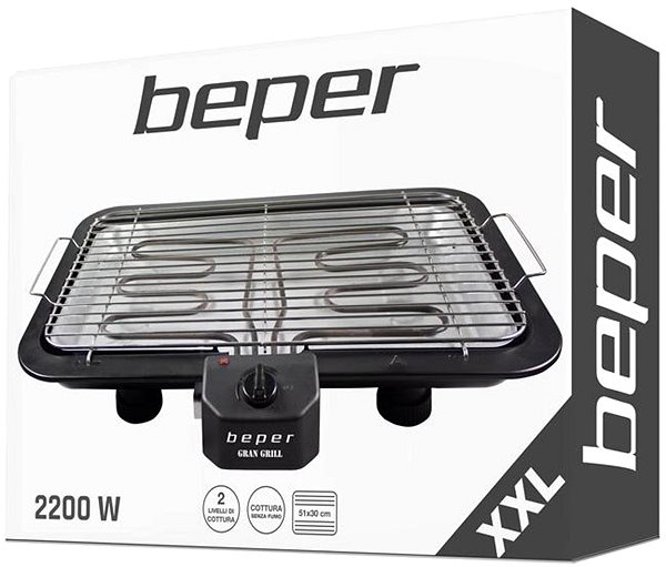 Electric Grill Beper BT450 XXL Packaging/box