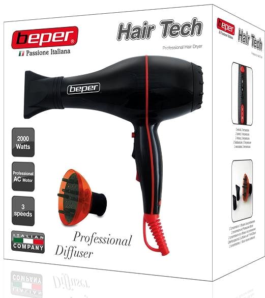 Hair Dryer Beper 40950 Packaging/box