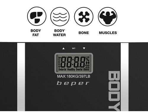 Osobní váha Beper 40808-A Vlastnosti/technologie