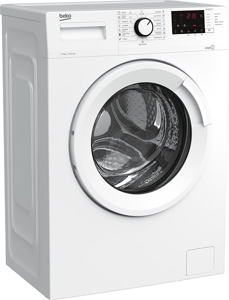 Slim steam washing machine BEKO WUE6512XWST ...