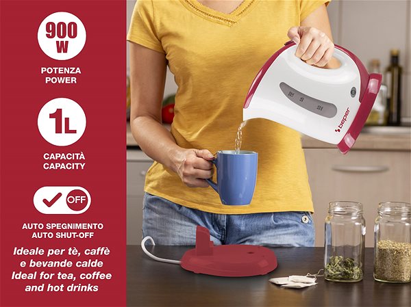 Electric Kettle Beper BB050 Features/technology