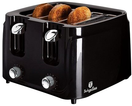 Toaster BERLINGERHAUS BH-9241 Shiny Black Collection ...