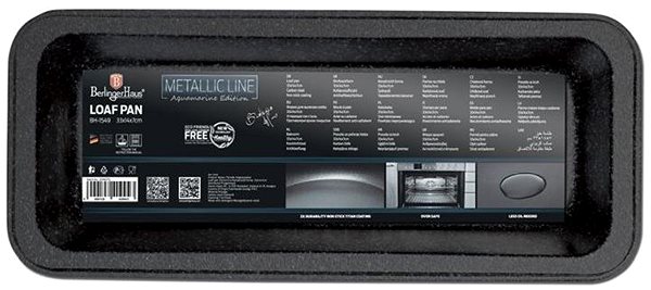 Baking Mould BERLINGERHAUS Aquamarine Metallic Line 35 × 27 cm ...