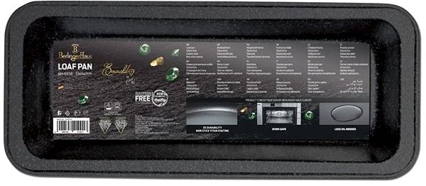 Baking Mould BERLINGERHAUS Bishop's bread mold with titanium surface Emerald Collection ...