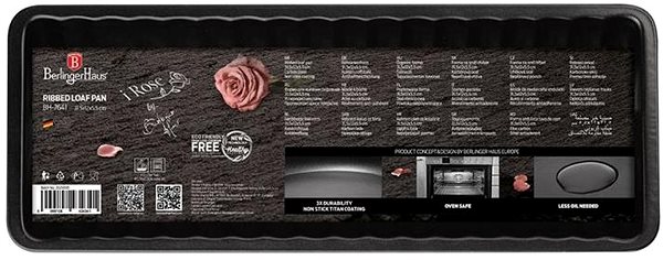 Baking Mould BERLINGERHAUS Deer back mould with non-stick surface I-Rose Edition ...