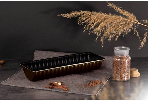 Baking Mould BERLINGERHAUS Deer back mould with non-stick surface Shiny Black Collection ...