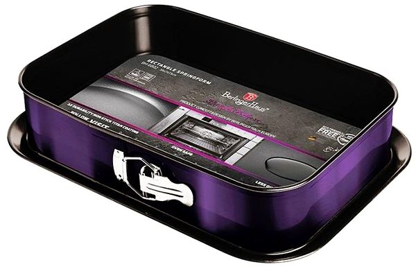 Baking Mould BERLINGERHAUS 2in1 non-stick mould Purple Metallic Line 39 × 27 × 7,5 cm ...