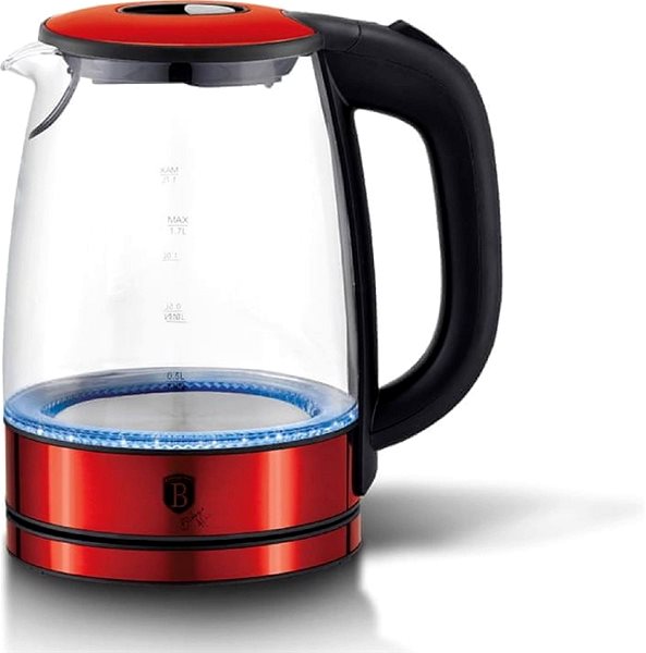 Electric Kettle BERLINGERHAUS BH-9117 Burgundy Metallic Line ...