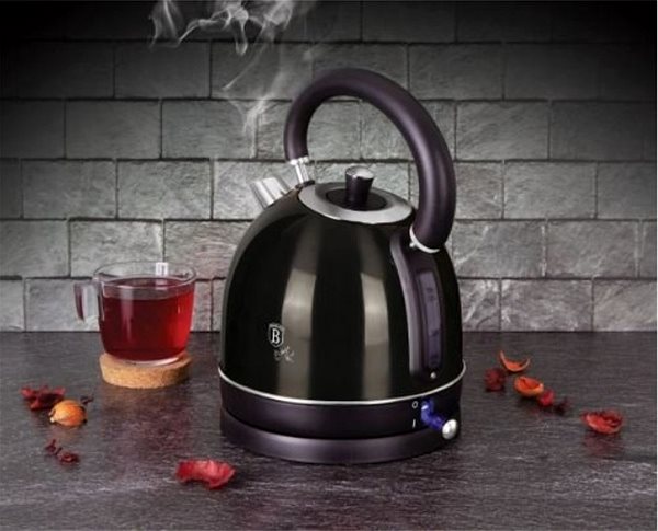 Electric Kettle BERLINGERHAUS BH-9337 Metallic Line Black Edition ...