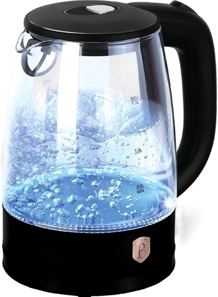 Electric Kettle BERLINGERHAUS BH-9505 Black Rose Collection ...