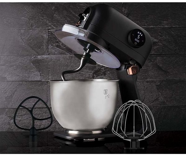Kuchyňský robot BERLINGERHAUS digitální 1200 W Black Rose Collection ...