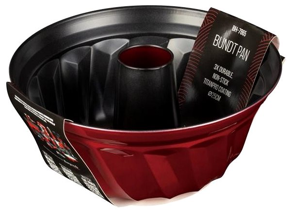 Baking Mould BERLINGERHAUS Non-stick bundt cake mould Burgundy ...