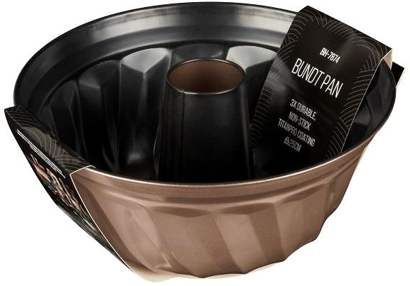 Baking Mould BERLINGERHAUS Mould for bundt cake with titanium surface Rosegold Metallic Line ...