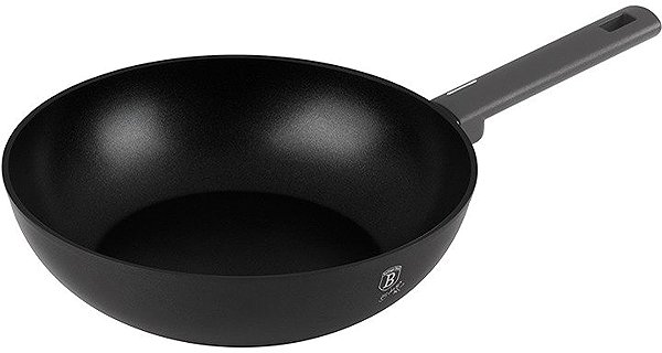 Wok Pan BerlingerHaus Antracit Collection WOK pan with titanium surface 28 cm ...