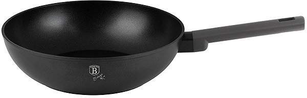 Wok Pan BerlingerHaus Antracit Collection WOK pan with titanium surface 28 cm ...
