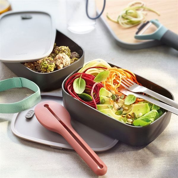Snack Box BergHOFF Snack Box Double LEO, Grey Lifestyle