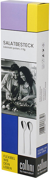 Besteck-Set Berndorf Salatbesteck-Set, Gabel und Löffel ...
