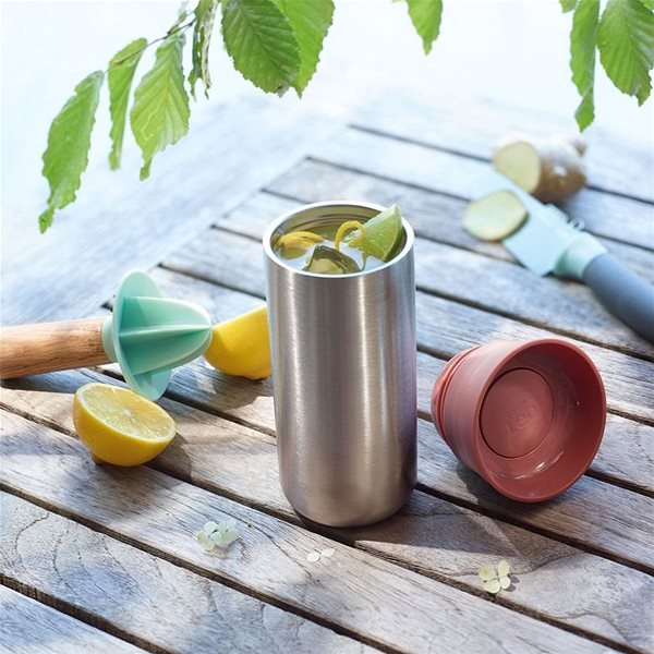 Thermal Mug BergHOFF LEO 330ml Pink Lifestyle