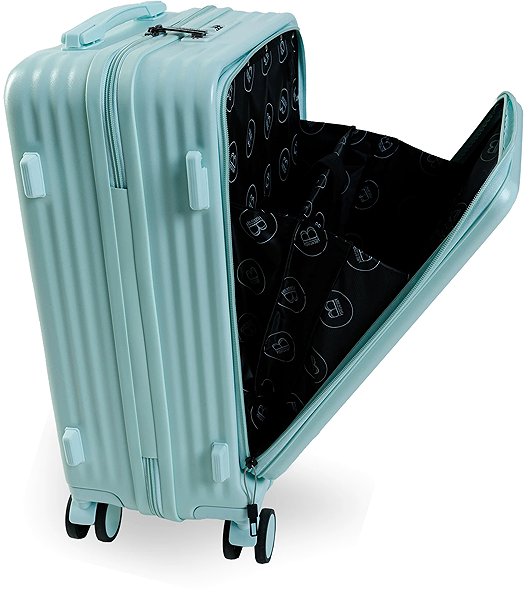 Travel suitcase BERTOO Cagliari cabin suitcase - blue 36 l .