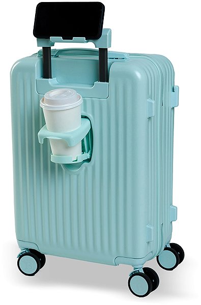 Travel suitcase BERTOO Cagliari cabin suitcase - blue 36 l .