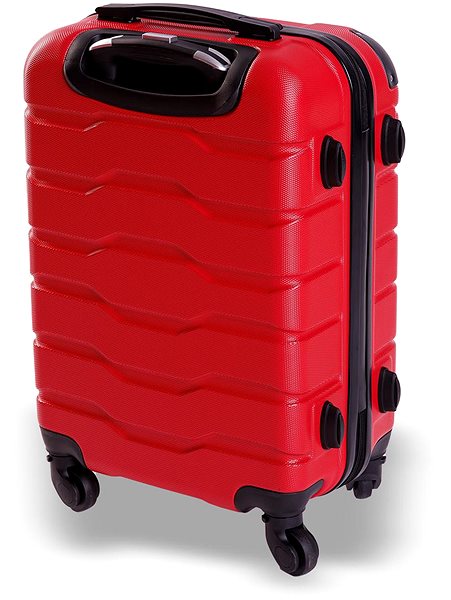 Cestovný kufor Bertoo Firenze, červený, 50 l ...