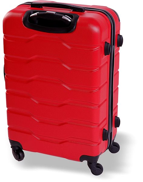 Cestovný kufor Bertoo Firenze, červený, 64 l ...