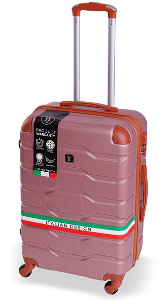 Cestovní kufr Bertoo Firenze, růžový, 64 l ...