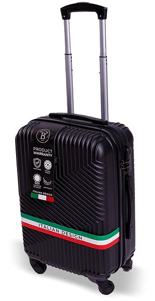 Cestovný kufor Bertoo Milano, čierny, 52 l ...