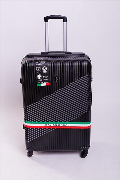 Cestovný kufor Bertoo Milano, čierny, 99 l ...