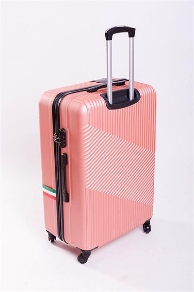 Cestovný kufor Bertoo Milano, ružový, 70 l ...