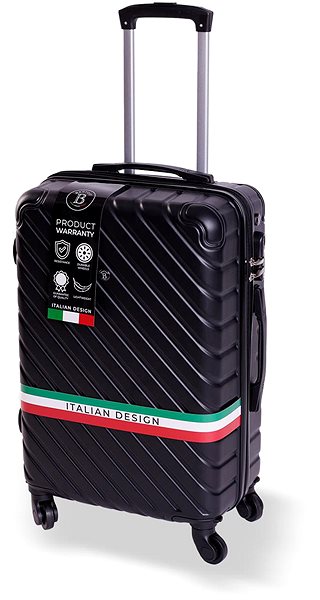 Cestovný kufor Bertoo Roma, čierny, 46 l ...