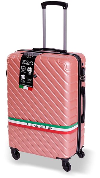 Cestovný kufor Bertoo Roma, ružový, 46 l ...