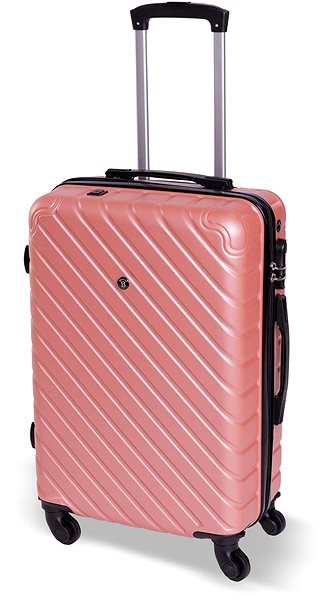 Cestovný kufor Bertoo Roma, ružový, 46 l ...